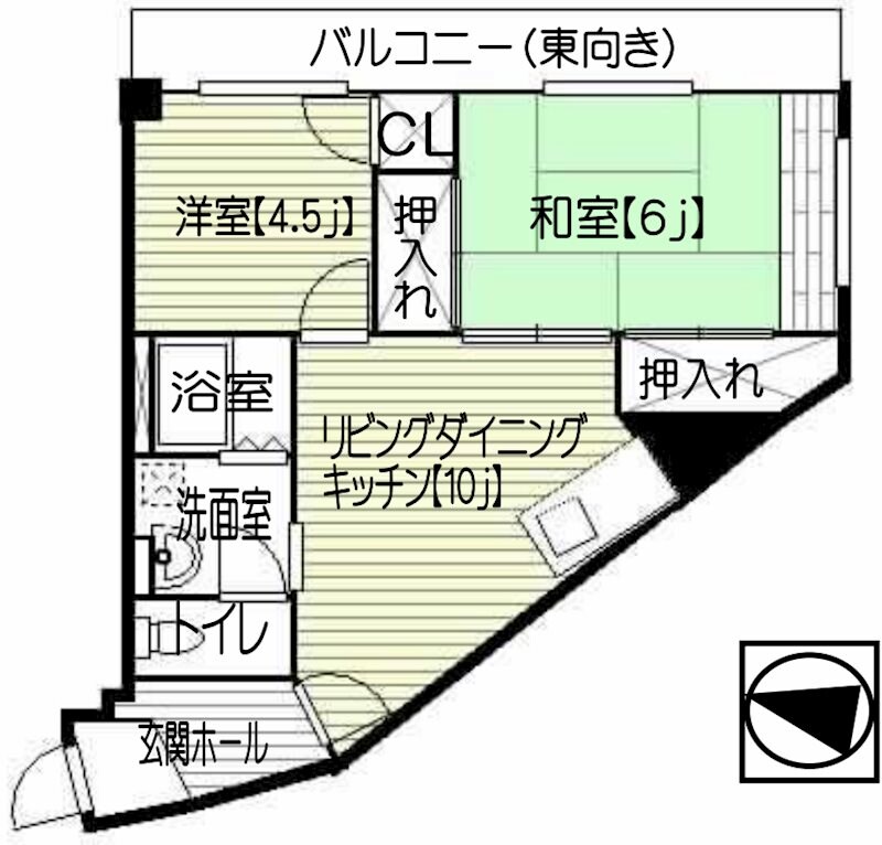 湊川駅 徒歩15分 3階の物件間取画像