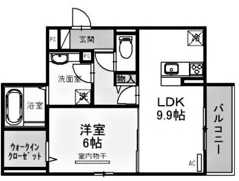 グレイスコート御影中町の物件間取画像