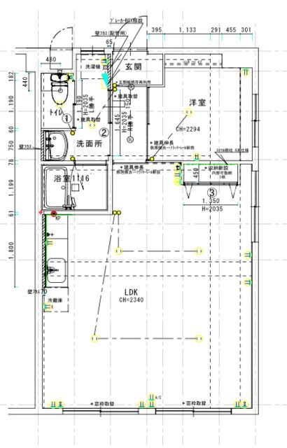ハイツ播磨の物件間取画像