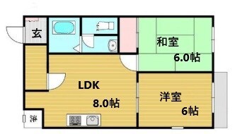 ステータスコーポの物件間取画像