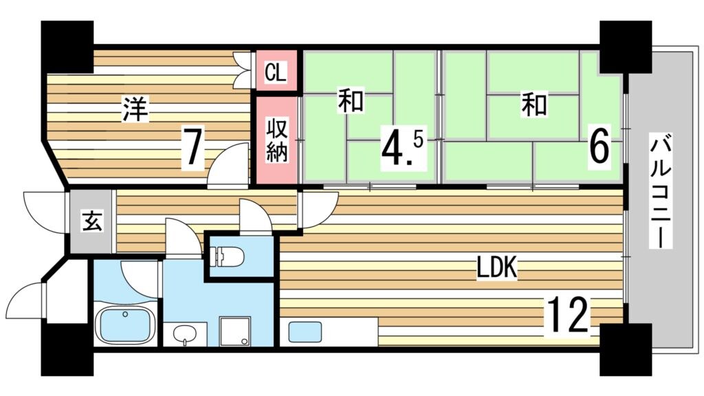 ファサード御影の物件間取画像