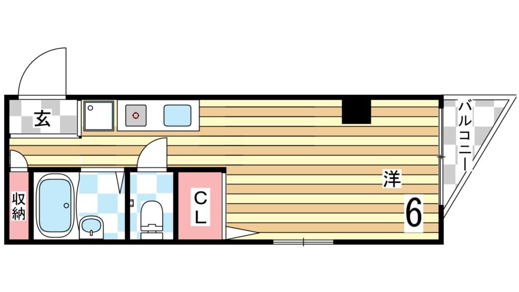 レックイン須磨の物件間取画像