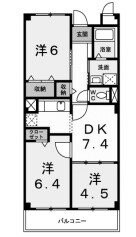 ポンテ・ペルレの物件間取画像