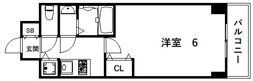 三ノ宮駅 徒歩5分 10階の物件間取画像