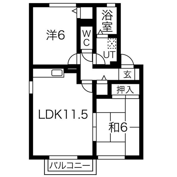 ビバーチェ須磨の物件間取画像