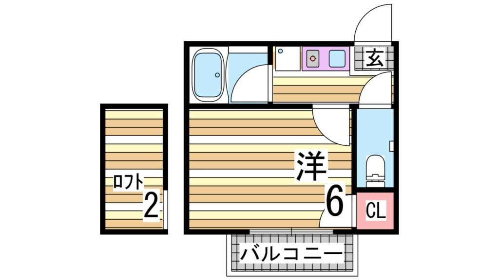 ブランシェ池上の物件間取画像