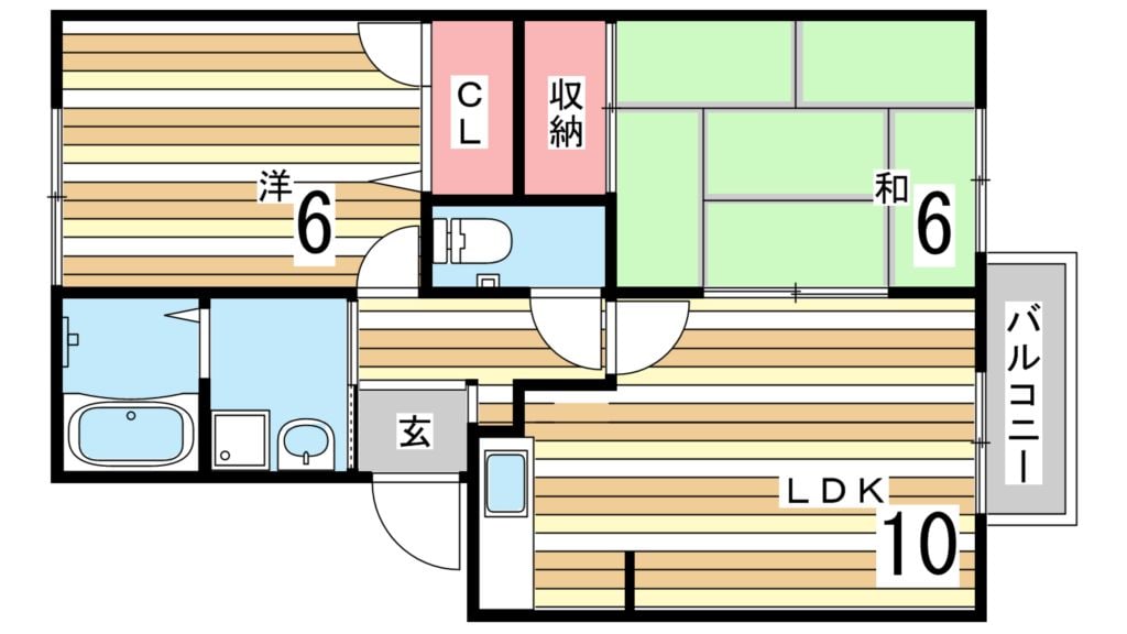 メゾンASCOTの物件間取画像