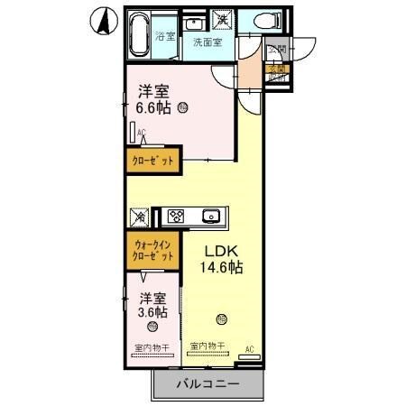 芦屋駅 徒歩10分 2階の物件間取画像