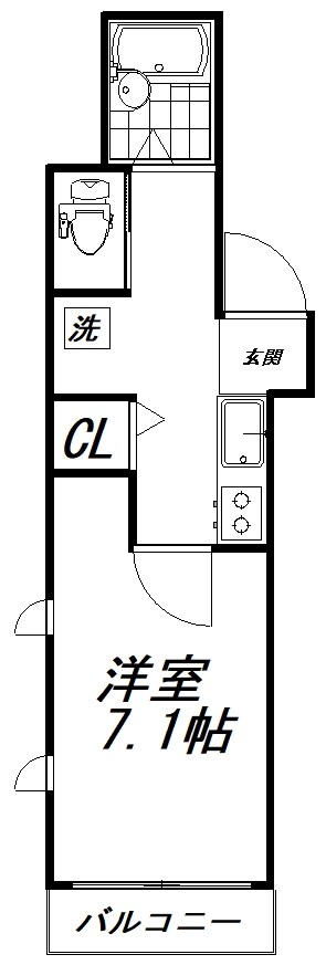 フィオーレ西荻の物件間取画像