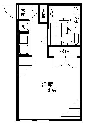 物件間取画像