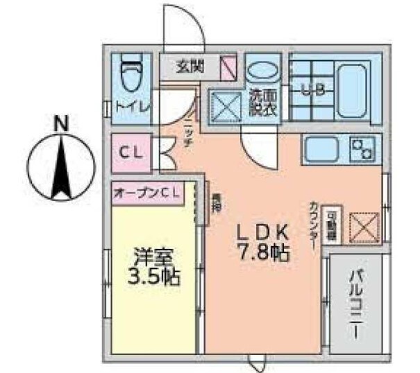 平井駅 徒歩9分 3階の物件間取画像