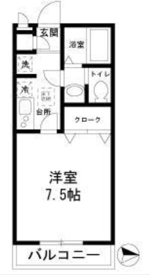 京成曳舟駅 徒歩11分 3階の物件間取画像