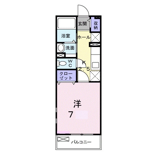 フィオーネの物件間取画像