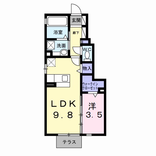 ステラコートの物件間取画像