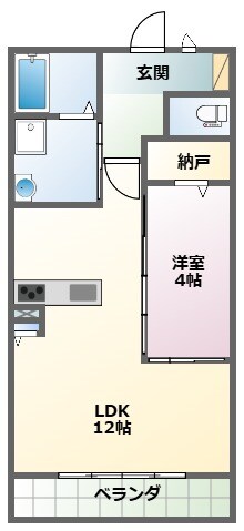 物件間取画像