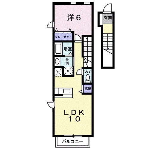 ファーティーの物件間取画像