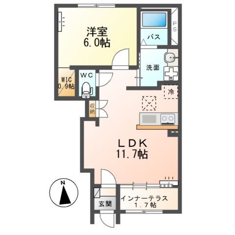 ビアラ末広（VIALA末広）の物件間取画像