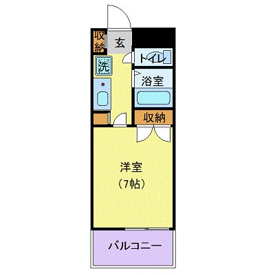 パークハウスオンワードの物件間取画像