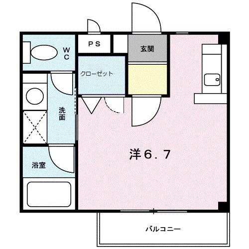 ルミエールの物件間取画像