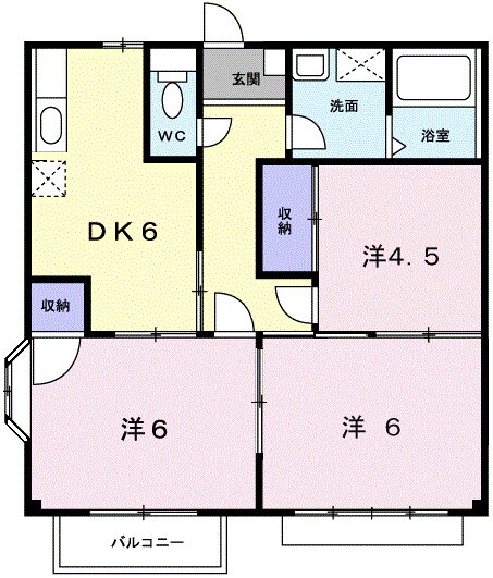 エリール　岡本　１１号の物件間取画像