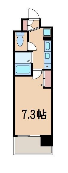 レジュールアッシュ梅田イーストの物件間取画像
