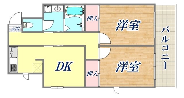 ファクト´93の物件間取画像