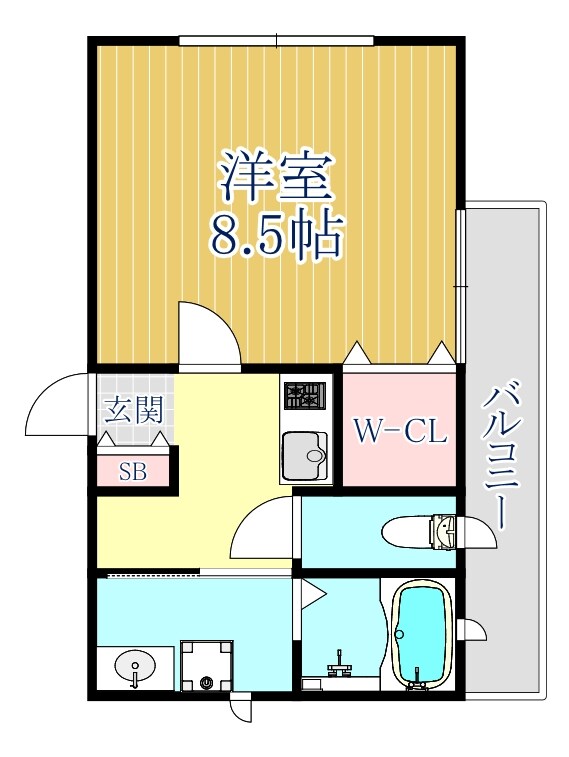 GRADO塚口の物件間取画像