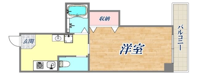 LakiaApartment夙川の物件間取画像