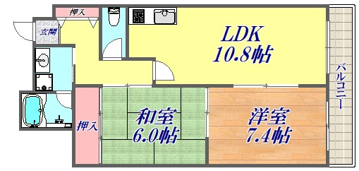 ステイトリライフの物件間取画像