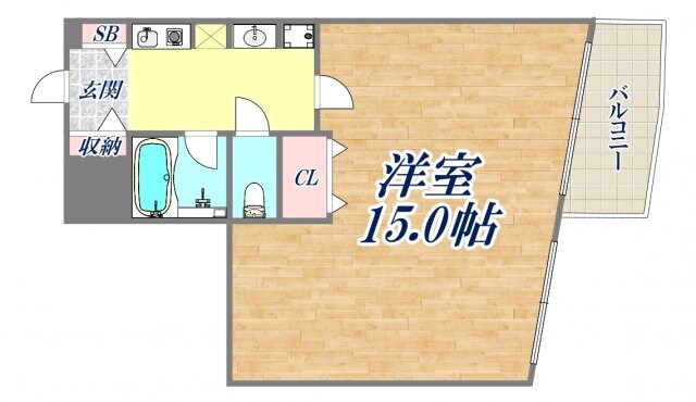 サテライトビル1の物件間取画像