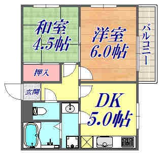 リバープロムナードの物件間取画像