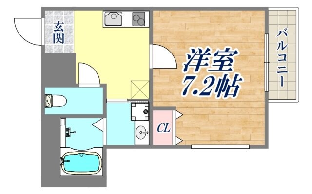 フジパレス尼崎園田2番館の物件間取画像