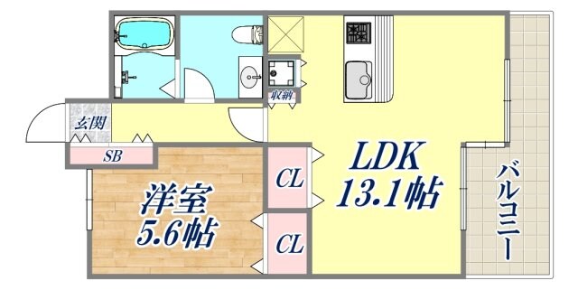 コナビレッジの物件間取画像