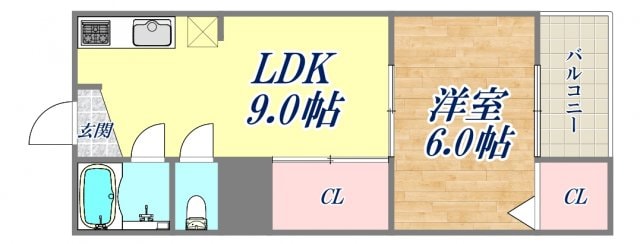 大栄マンションの物件間取画像