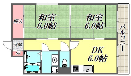 ル・シャトーの物件間取画像