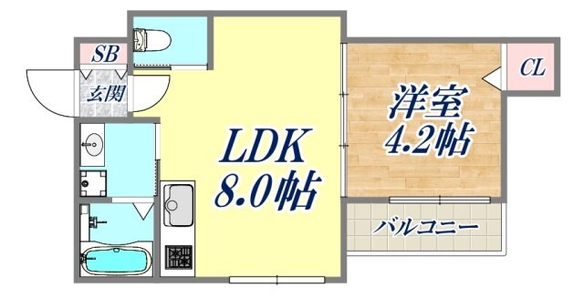 エルピスハイツⅠの物件間取画像