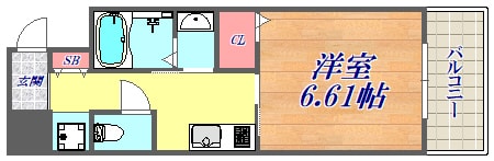 アリビオ立花3の物件間取画像