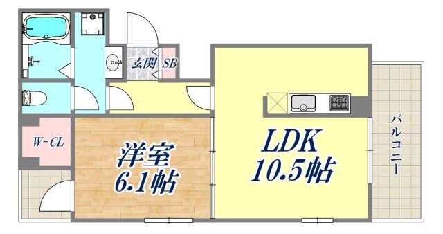 シャインの物件間取画像