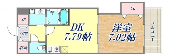 AXIS M&Sの物件間取画像