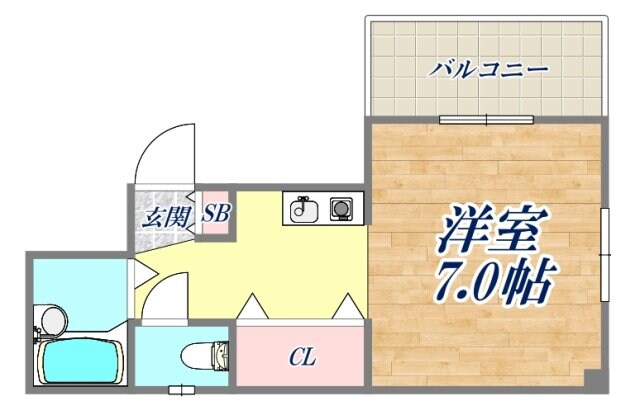 メゾン出口の物件間取画像