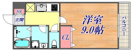 メゾン秋桜の物件間取画像