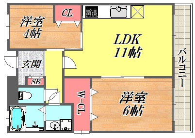 リトアムールの物件間取画像