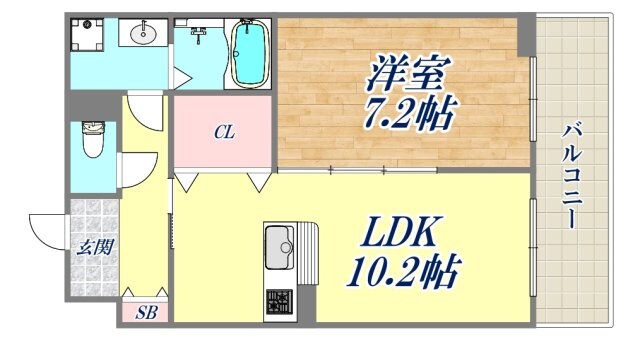 フラッフィの物件間取画像