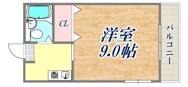 ルミエール苦楽園の物件間取画像