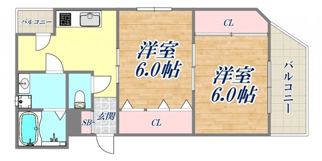 KT-13の物件間取画像