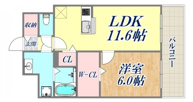 ファーストステージの物件間取画像