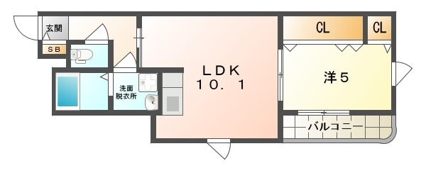 ジャン　ボヌールの物件間取画像