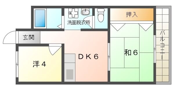 ハイツリヴェールの物件間取画像