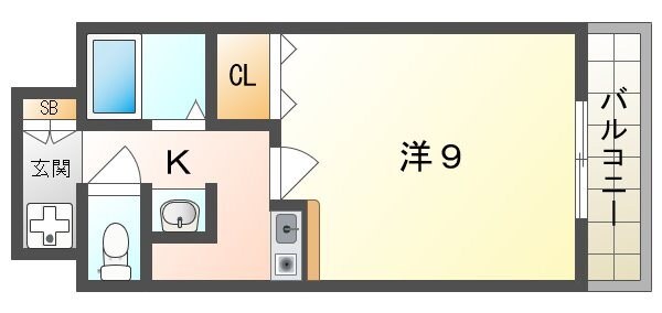 ネクスプロス大和田の物件間取画像