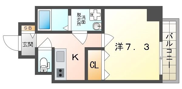 レーヴメゾン守口松町の物件間取画像